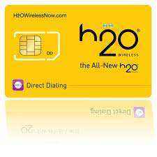 H2O Wireless USA SIM Karte f